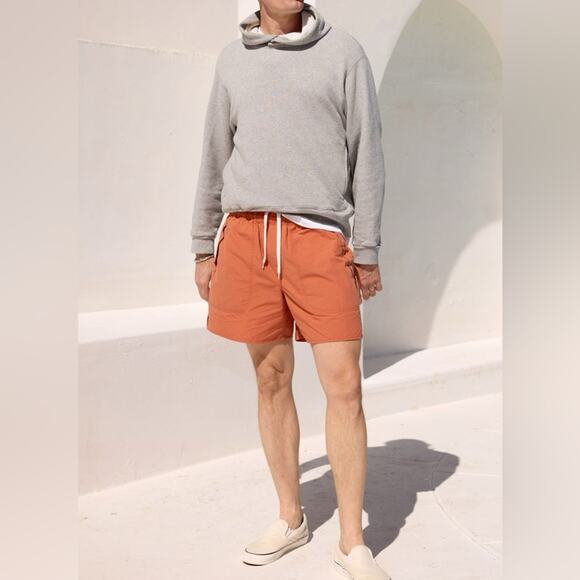 AYR The Dirtbag Shorts Drawstring in Rind NEW size Large Classic Preppy - Picture 1 of 10